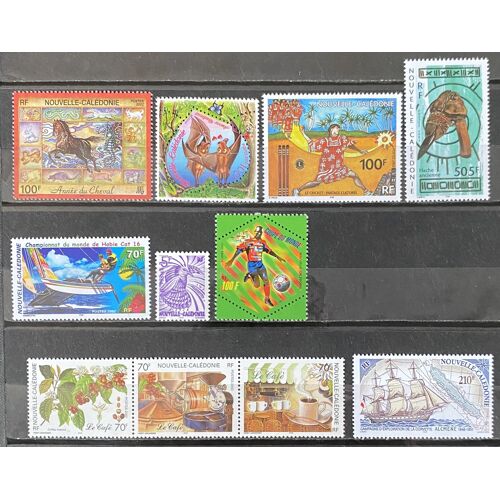 Lot De 21 Timbres Neufs** Nouvelle Calédonie 2002