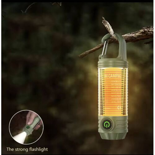 Lanterne De Camping Led Multifonction - Lampe Torche Puissante Et Étanche Pour Extérieur