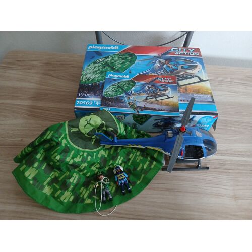 Hélicoptère playmobil police
