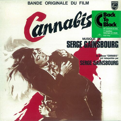 Album Lp Vinyle 33t 12" Bof Ost " Cannabis " 13 Titres 2008 Musique De Serge Gainsbourg ,Made In France ,Édition Back To Black 180g
