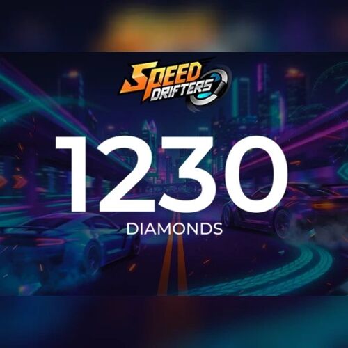 Garena Speed Drifters - 1230 Diamonds Direct Top-Up - GLOBAL
