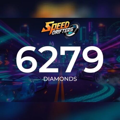 Garena Speed Drifters - 6279 Diamonds Direct Top-Up - GLOBAL