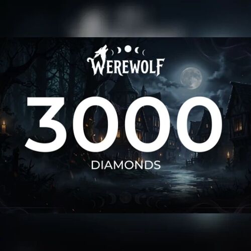 Werewolf (Party Game) - 3000 Diamonds Direct Top-Up - GLOBAL