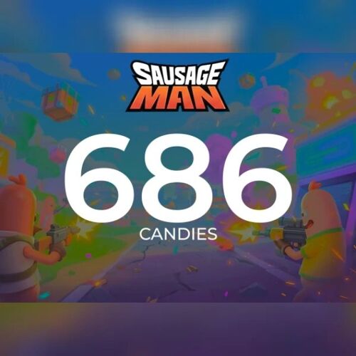 Sausage Man - 686 CANDIES Direct Top-Up - GLOBAL