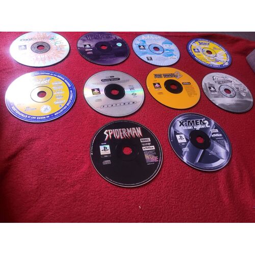10 Jeux Playstation 1