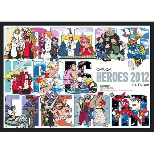 Capcom Heroes - Calendrier 2012 - Neuf