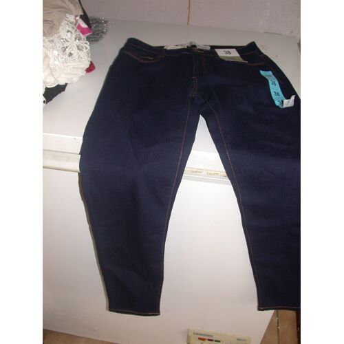 Jean Elasthanne 38 Bleu Neuf Etiqueté