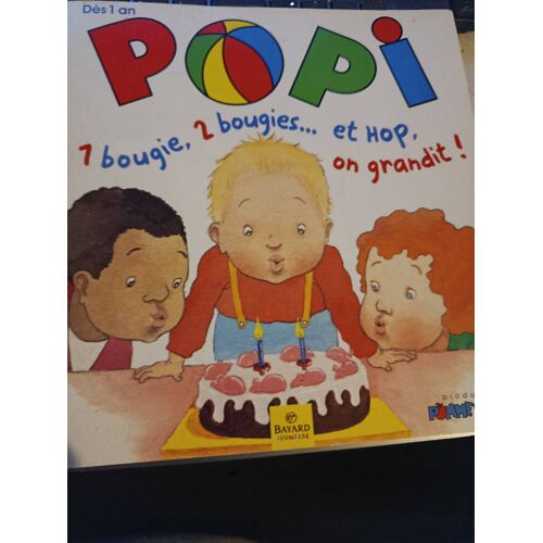 Popi 166 1 Bougie, 2 Bougies... Et Hop On Grandit!