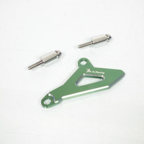 Cache Pignon 3as Racing Pour Moto Kawasaki 450 Klx R 2008 À 2010 Vert Neuf