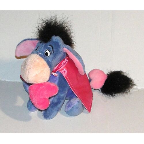 doudou bourriquet coeur et cape disney