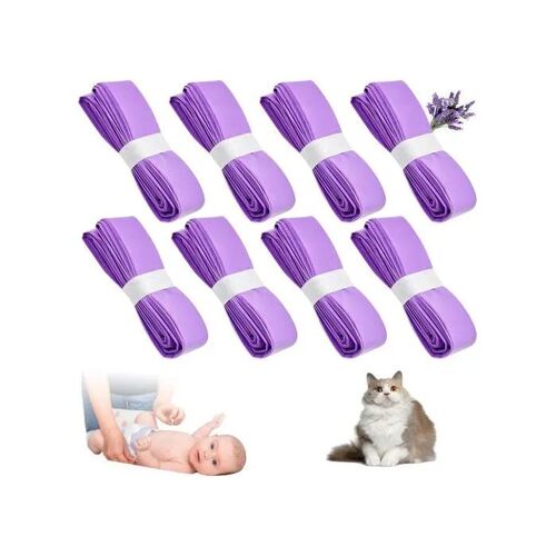 Recharges Sacs Poubelle À Couches Qianduoduo Pour Angelcare, Lot De 8, Film Antibactérien 7 Couches Sans Parfum, 450 Cm X 26 Cm