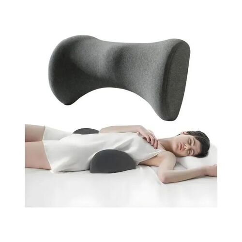 Coussin Lombaire Orthopédique Soulagement Du Dos En Mousse À Mémoire Hyper Memory Forme Selle Points De Pression Housse Tricot