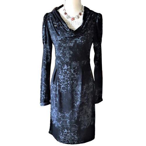 Robe Liu Jo Taille 38 Tons Noir Et Gris Avec Motifs