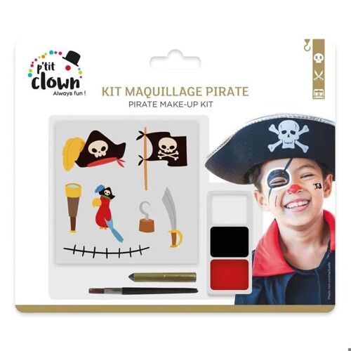 Kit maquillage pirate