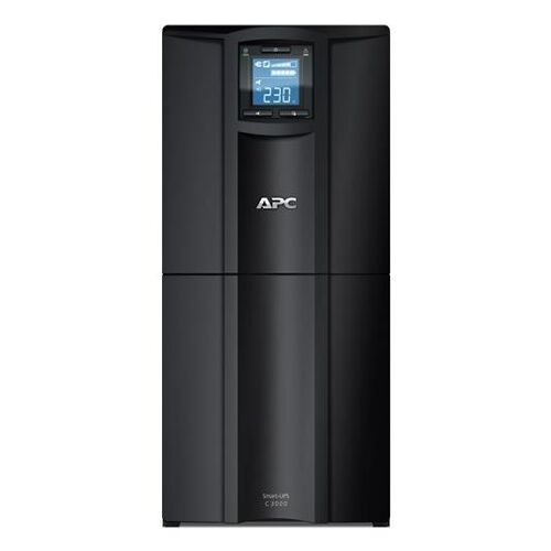 APC Smart-UPS C 3000VA LCD - Onduleur - CA 230 V - 2100 watt - 3000 VA - USB - connecteurs de sortie : 7 - noir