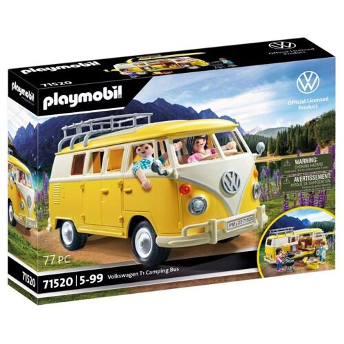 Playmobil Volkswagen 71520 - Volkswagen T1 Camping Bus - Jaune
