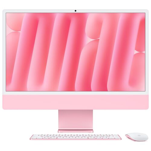 Apple iMac with 4.5K Retina display MWUG3FN/A - Fin 2024 - 24" M4 16 Go RAM 256 Go Apple M4 8-core - Rose AZERTY
