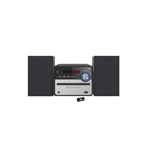 INOVALLEY Chaîne HiFi Bluetooth 5.0 Lecteur CD MP3 USB FM 2x25W Noir CH37-BTH