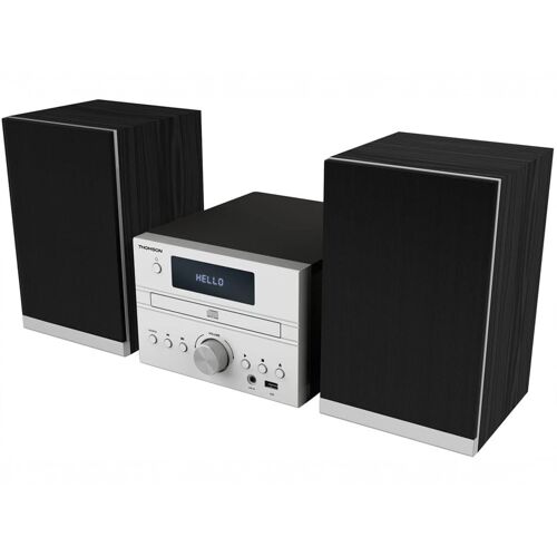 Thomson MIC122BT ¿ Micro-chaîne Bluetooth 50W avec Lecteur CD, Radio FM, USB et AUX