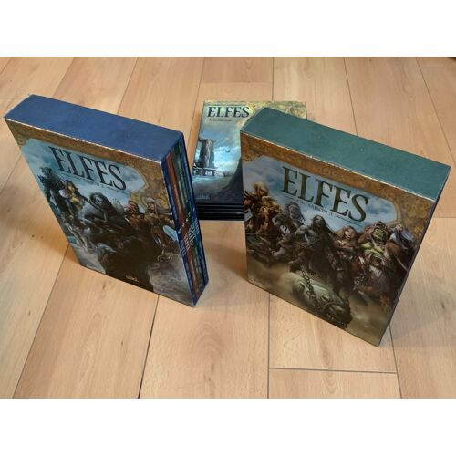 Bd Elfes – Tomes 1 À 15 – 3 Cycles Complets – 2 Coffrets – Comme Neuf À Très Bon État