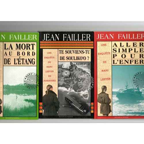 Jean Failler, Une Enquête De Mary Lester, Lot
