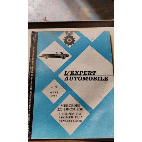 Revue Technique Automobile Mercedes 220-230-250 S/Se
