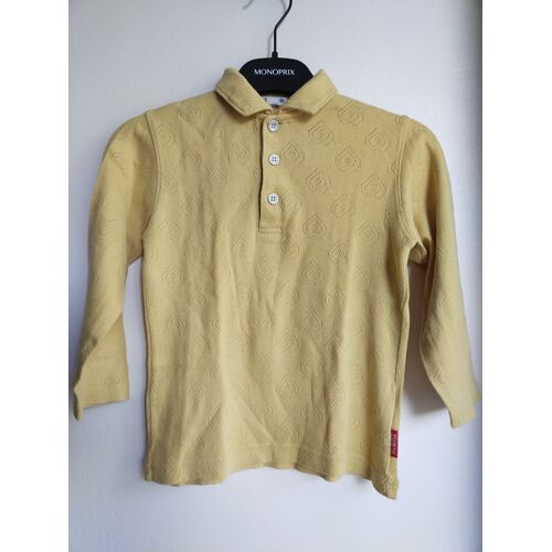 Polo La Compagnie Des Petits Jaune Pale 5 Ans