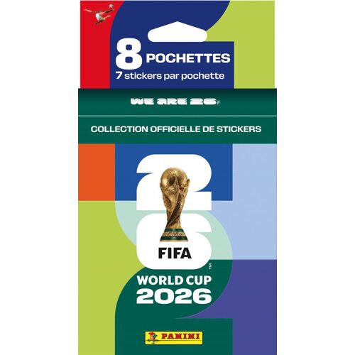 Pochette 8 X Blisters (Sticker) | Panini | Coupe Du Monde De La Fifa 26