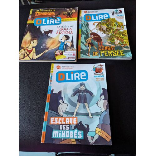 Lot De 3 Magasines D Lire Garçon 9/13 Ans
