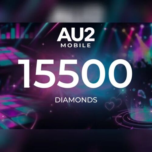 AU2 Mobile - 15500 Diamonds Direct Top-Up - GLOBAL