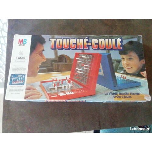 Jeu Touché Coulé Jeux Mb Années 80 Complet