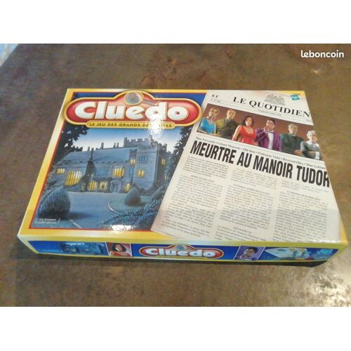 Jeu Cluedo Édition Hasbro 2001 Neuf