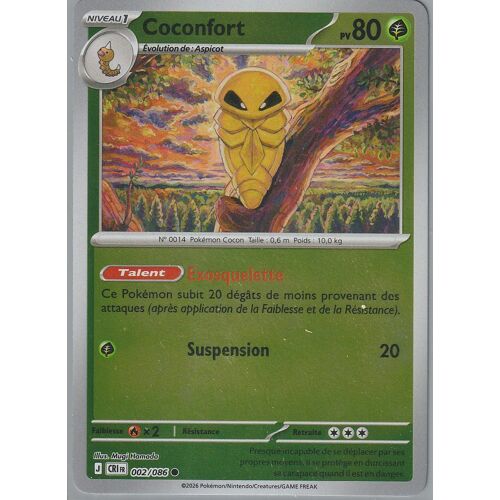 Carte Pokémon - Coconfort - 002/086 - Reverse - Chaos Ascendant