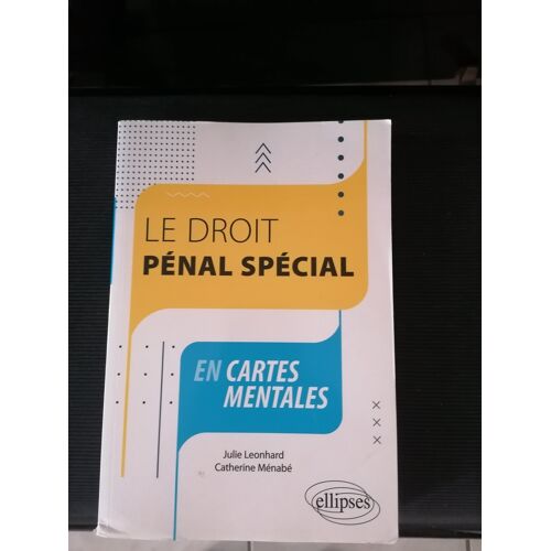 Le Droit Pénal Spécial En Cartes Mentales, Patricia Vannier, 2e Édition Ellipses