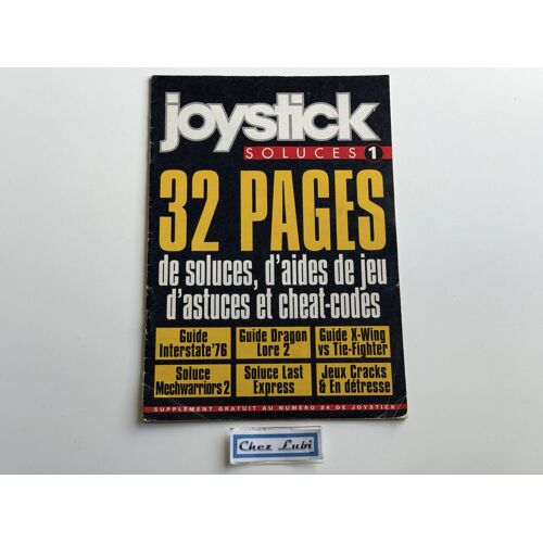 Supplément Magazine - Joystick / 1997 - Soluces 1 - Interstate 76, Last Express…