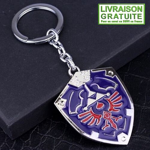 Porte-Clés The Legend Of Zelda Bouclier Shield Keychain