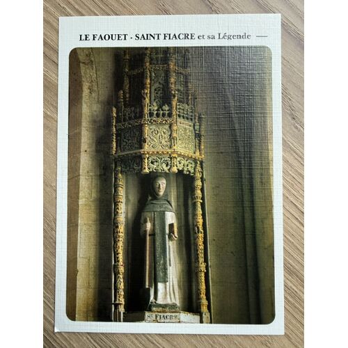 Carte Postale : Le Faouët - Saint-Fiacre Et Sa Légende