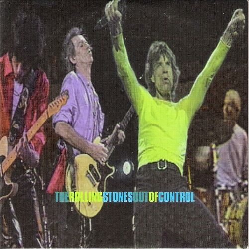Cd Single Collector The Rolling Stones " Out Of Control " 2 Versions De 1998 ,Virgin Rock Pop-Rock Cardboard Sleeve