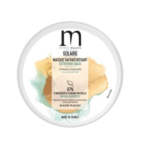 Mulato Solaire Masque Rafraichissant Pour Cheveux Exposés 50ml 
