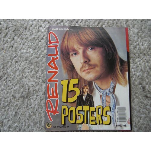 Renaud : 15 Posters Format A2 (4 Feuilles A4) - 14 Posters Recto-Verso + 1 Poster Recto.