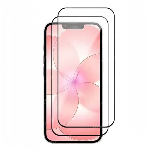 Lot de 2 Verres Trempés Intégrale Pour iPhone 17e / iPhone 16e - Protection D'écran à Couverture Complète Anti-Rayures Antichoc - HQSELECTION®