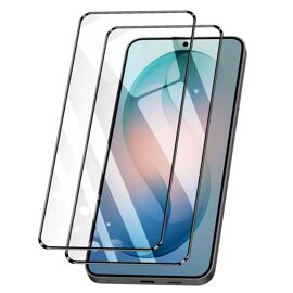 Lot de 2 Verres Trempés Intégrale Pour Samsung Galaxy S26 PLUS - Protection D'écran à Couverture Complète Anti-Rayures Antichoc - HQSELECTION®