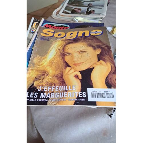 Sogno Color J Effeuille La Marguerite Trace D Ecriture Annees 1995