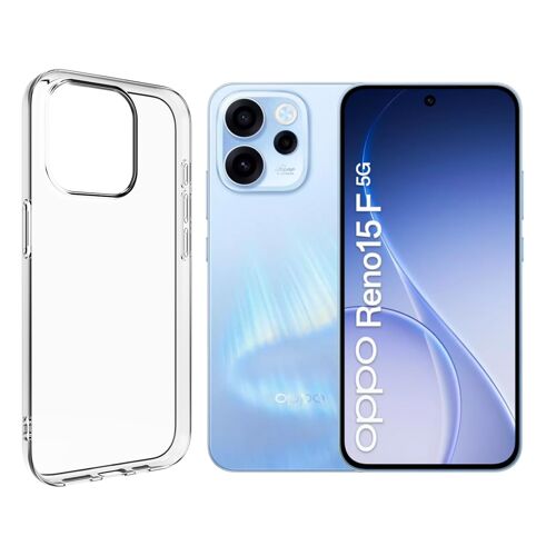 Coque de protection transparente souple silicone pour Oppo Reno 15 F 5G CPH2801 6.57"" / Oppo Reno 15 FS 5G CPH2801 6.57"" - Visiodirect -