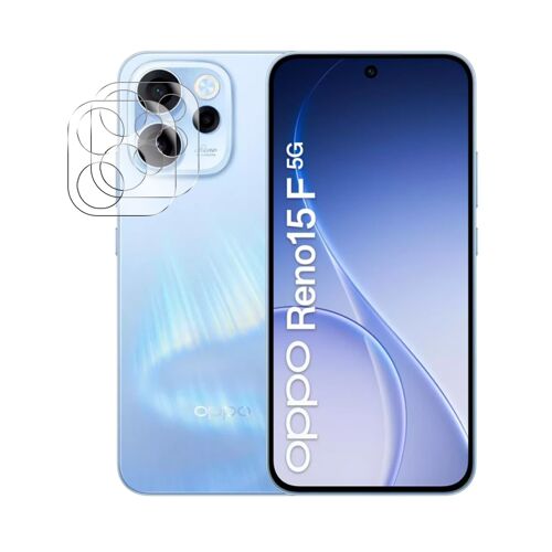 Lot de 2 Verre trempé camera, protection d'objectif arrière pour Oppo Reno 15 F 5G CPH2801 6.57"" / Oppo Reno 15 FS 5G CPH2801 6.57"" - Visiodirect -