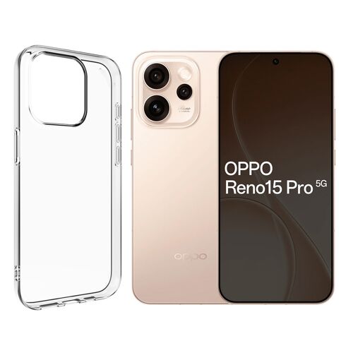 Coque de protection transparente souple silicone pour Oppo Reno 15 PRO 5G CPH2813 6.32"" - Visiodirect -