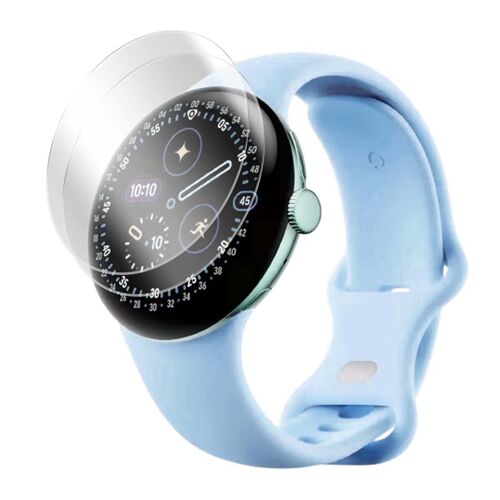 Lot de 2 Verres trempé pour Google Pixel Watch 4 ecran 1.2"" 41mm- Film de protection- Visiodirect -