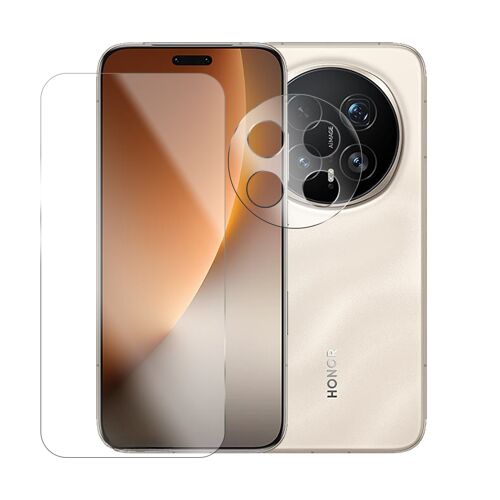 Verre trempé pour Honor Magic8 Pro 5G 6.71"" BKQ-N49, BKQ-AN90, BKQ-AN10 + Verre trempé camera arrière protecteur-Film Protection en Verre Trempé - Visiodirect -