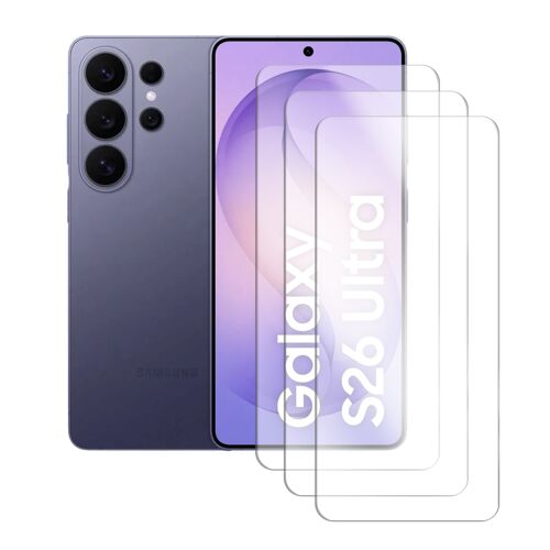 Lot de 3 Verre trempé pour samsung galaxy S26 Ultra 5G SM-S948B 6.9"" - Film de Protection - Visiodirect -
