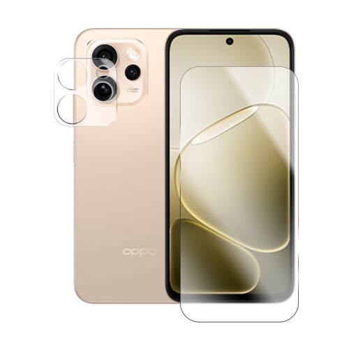 Verre trempé pour Oppo Reno 15 5G CPH2825 6.59"" + Verre trempé camera arrière protecteur-Film Protection en Verre Trempé - Visiodirect -